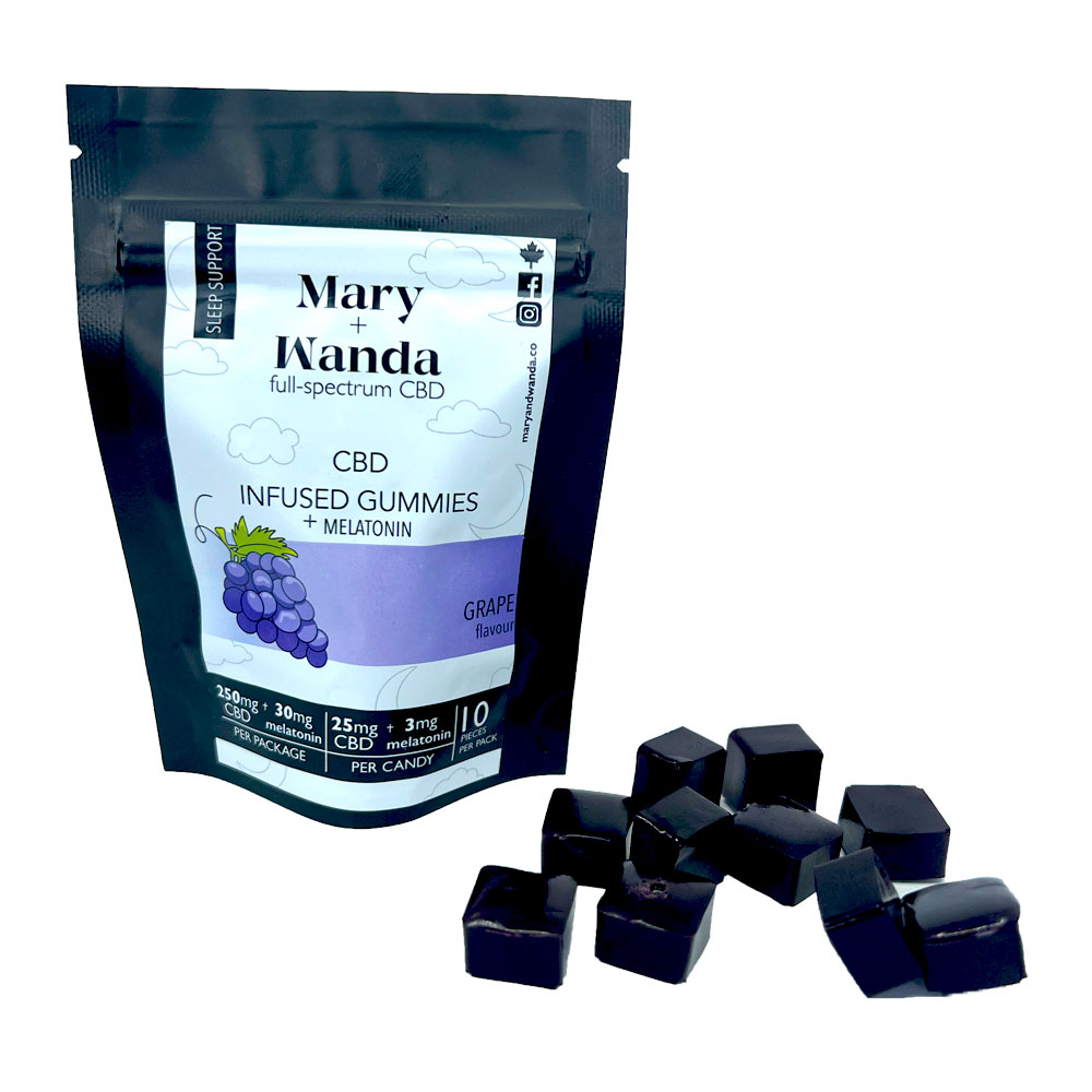 cbd with melatonin sleep gummies